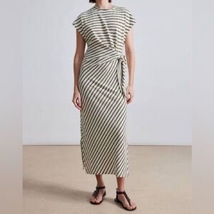 APIECE APART Vanina Cinched Waist Dress Size XS